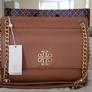 NWT TORY BURCH BRITTEN FLAP SHOUDER BAG